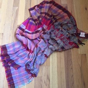 Plaid Large Scarf